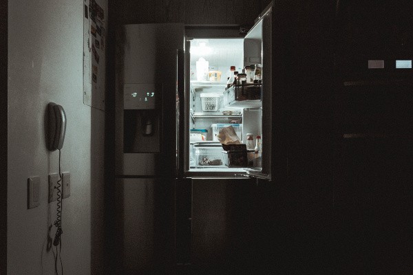 Woman found in freezer