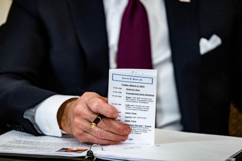 President Biden Participates In Roundtable Discussion On The American Rescue Plan