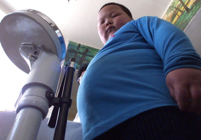 CHINA-OBESITY-CHILD-SCALE