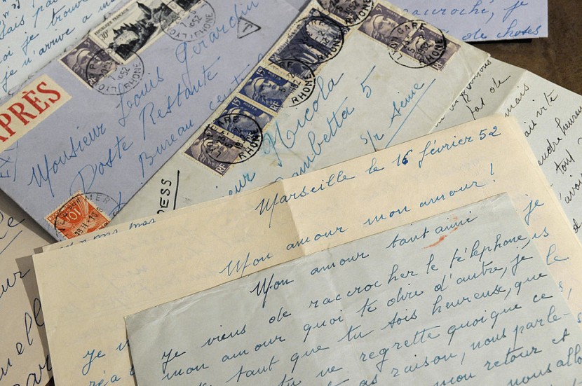 Love letters of French singing legend Ed