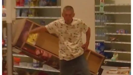 LA Rite Aid Store Destroyed By Lighter-Fluid Throwing Customer