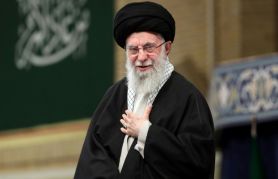 Iran's Supreme Leader Ayatollah Ali Khamenei visited Iranian scientists in Tehran on Wednesday