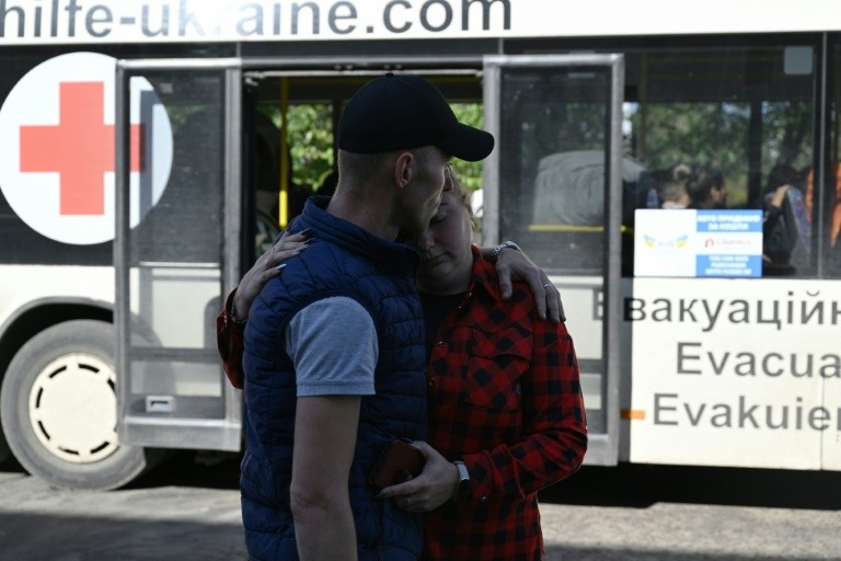 Russian advances forced Gladkaya to leave her home