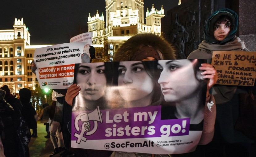 RUSSIA-DEMO-WOMEN-VIOLENCE