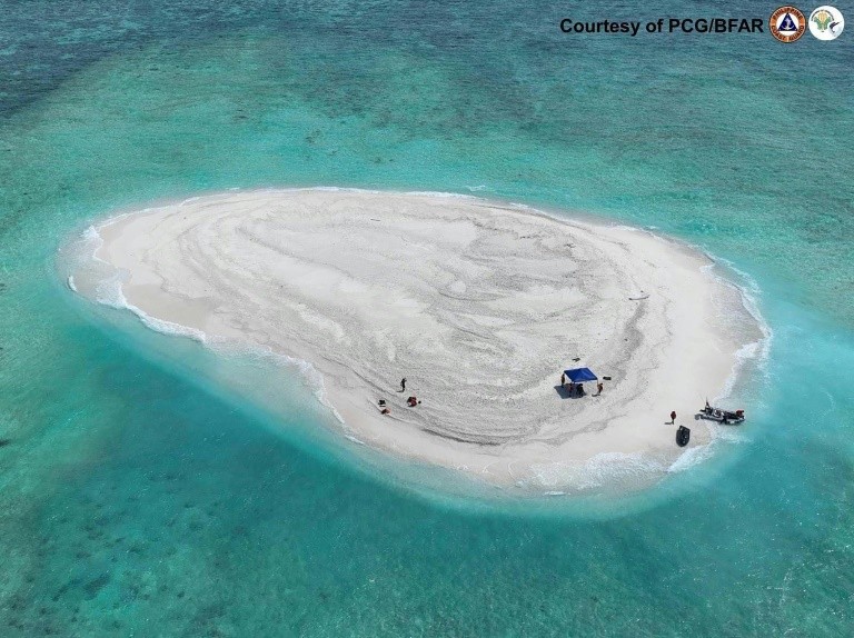 Chinese state broadcaster CCTV on Saturday reported that the country's coast guard had "implemented maritime control" over Tiexian Reef, also known as Sandy Cay