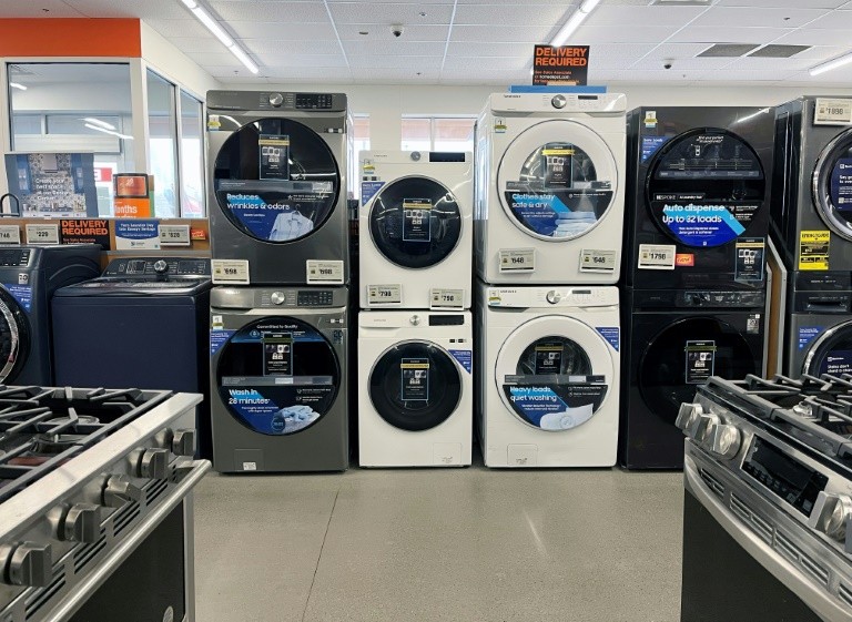 The price of US household furnishings and operations jumped in April