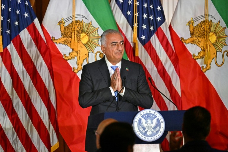 Reza Pahlavi, the eldest son of the last shah of Iran, said in a message to his countrymen: 'Iran is yours and yours to reclaim.'