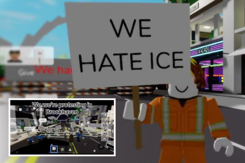 Roblox ICE protests