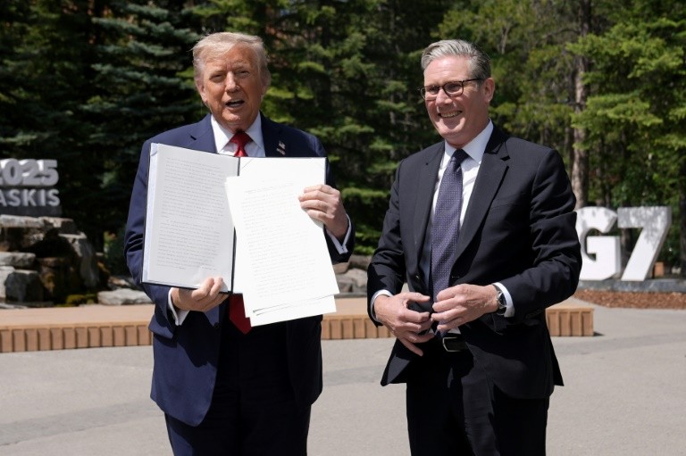 The agreement will slash tariffs on British carmakers by the end of June