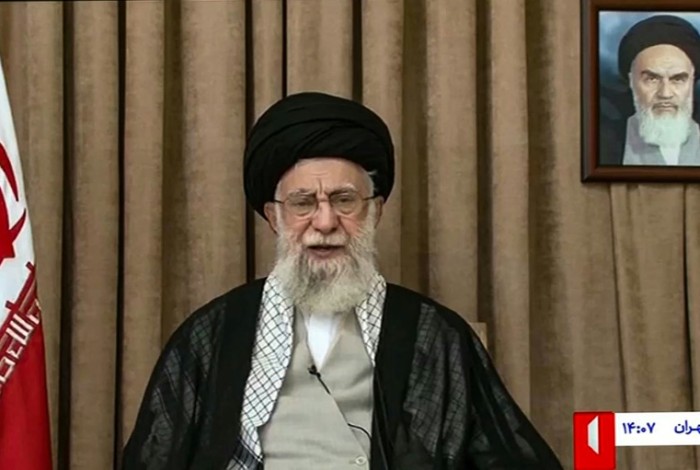 Khamenei was defiant but still did not appear in public
