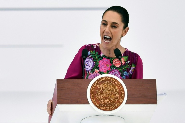 Mexican president Claudia Sheinbaum