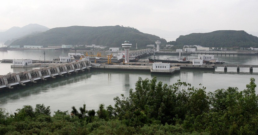 View of the West Sea Flood Gate in Nampo