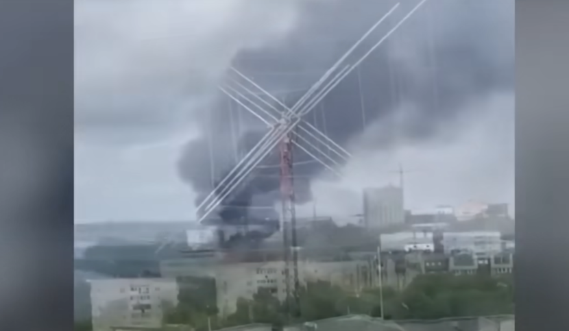 A Ukrainian drone struck Russia’s Kupol Electromechanical Plant in Izhevsk