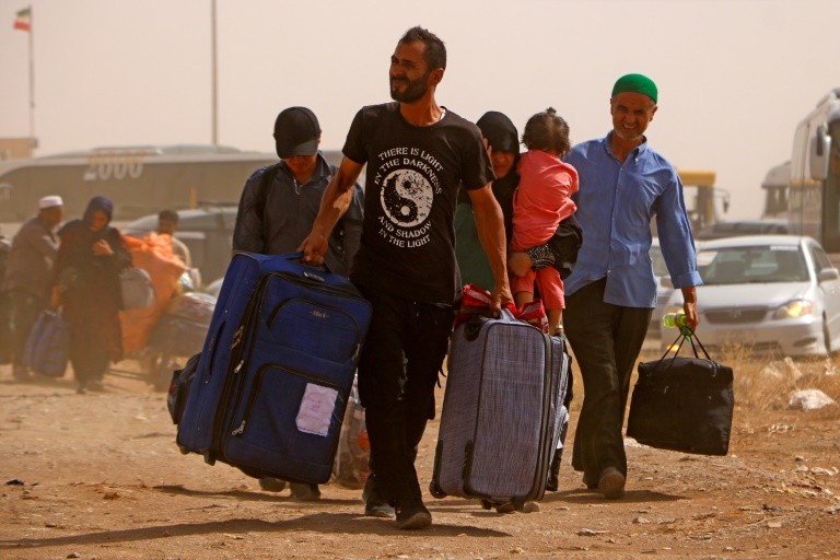 The number of Afghans crossing the border from Iran has surged ahead of a July 6 deadline set by Tehran for undocumented Afghans to leave