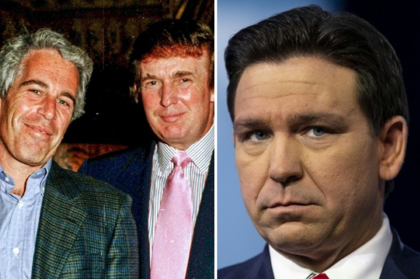 Jeffrey Epstein Donald Trump Ron DeSantis