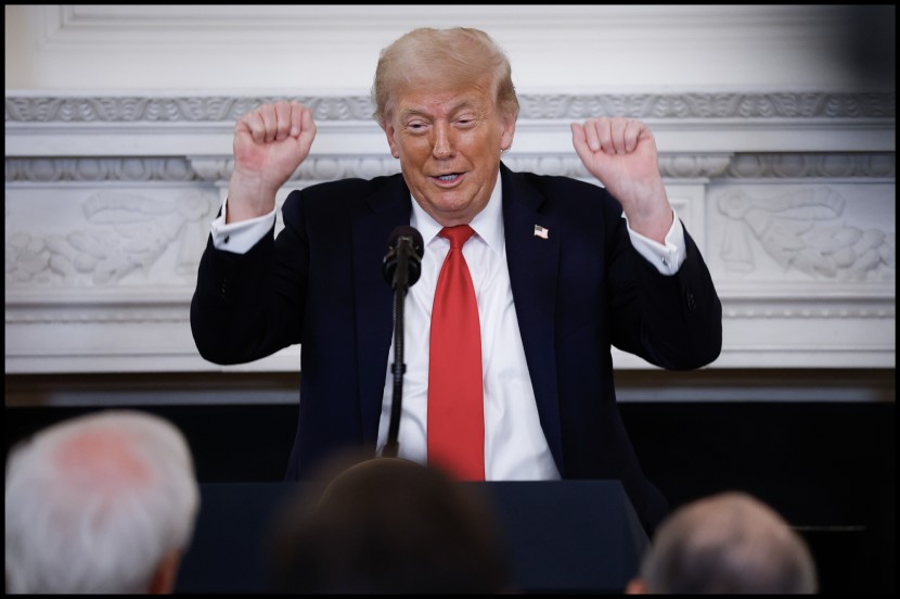 Trump Delivers ‘Repulsive’ Transphobic Bit to Room Full of Laughing