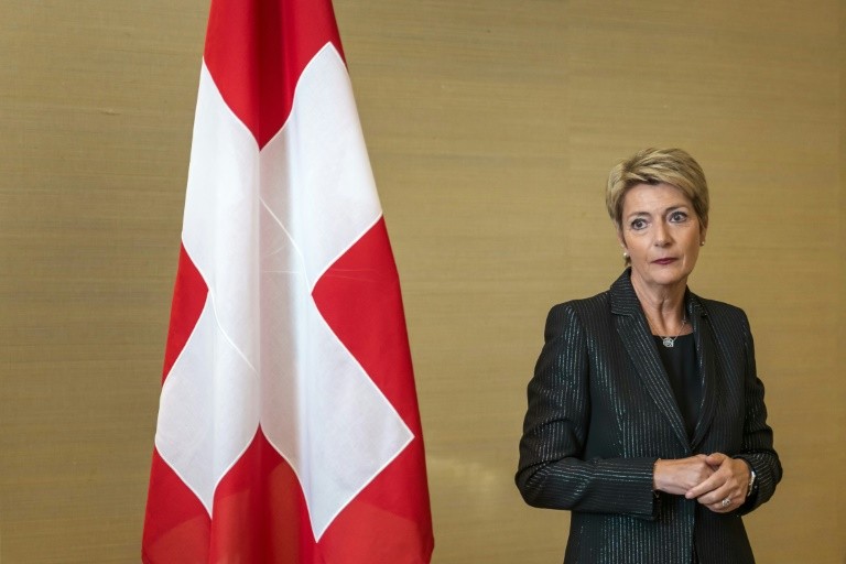 Swiss President Karin Keller-Sutter will seek to make a 'more attractive offer' to US officials in Washington