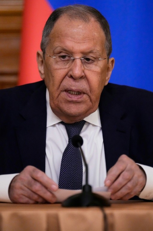 Any deployment of European troops to Ukraine would be 'absolutely unacceptable', said Lavrov