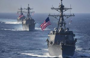Arleigh Burke-class guided-missile destroyers deployed by Trump off Venezuelan coast