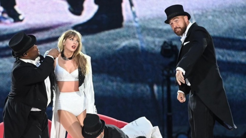 Taylor Swift and Travis Kelce