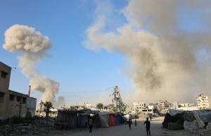The Israeli military said troops were operating on the outskirts of Gaza City