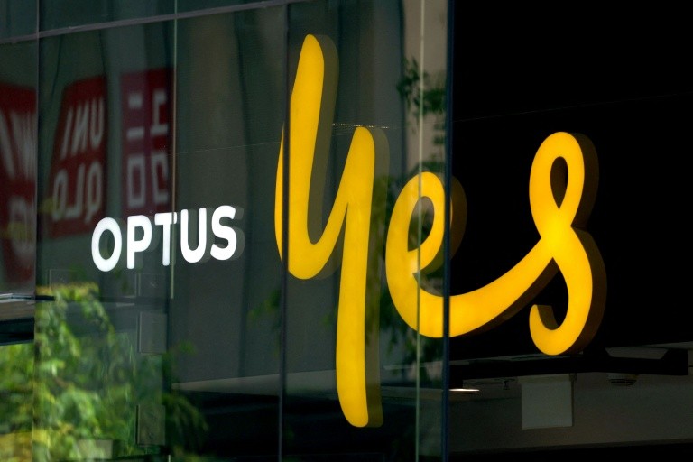 An outlet for the Australian communications company Optus in Sydney. Optus chief executive Stephen Rue said an outage that prevented calls to emergency services and led to three deaths was "absolutely tragic"
