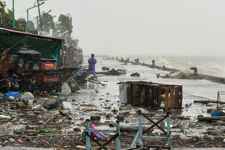 Super Typhoon Ragasa had already lashed the Philippines' Cagayan province on September 22, forcing hundreds of families to shelter in schools and evacuation centres