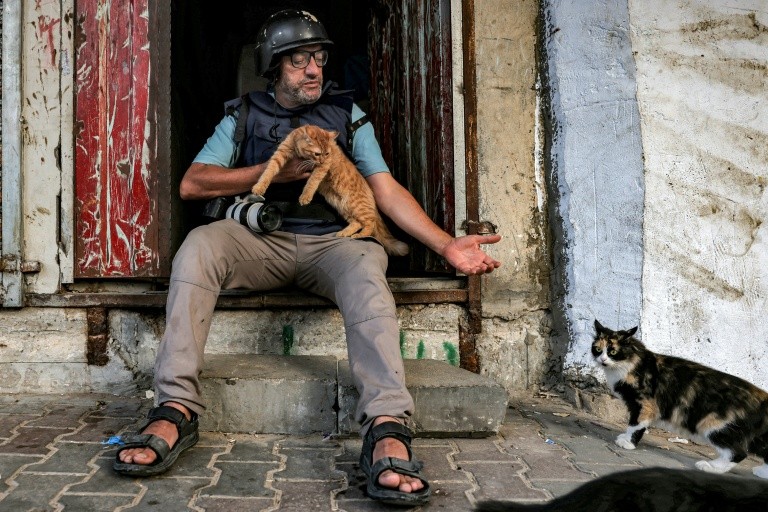 The documentary 'Inside Gaza' traces the daily lives of AFP journalists in the Gaza Strip in the months after October 7