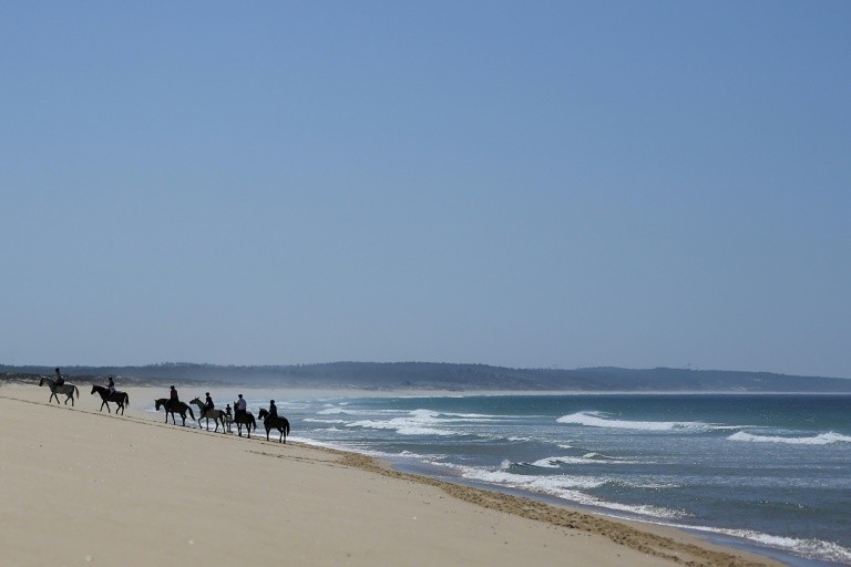 Luxury developments are sprouting up close to the nearly deserted beaches of Comporta in southwestern Portugal