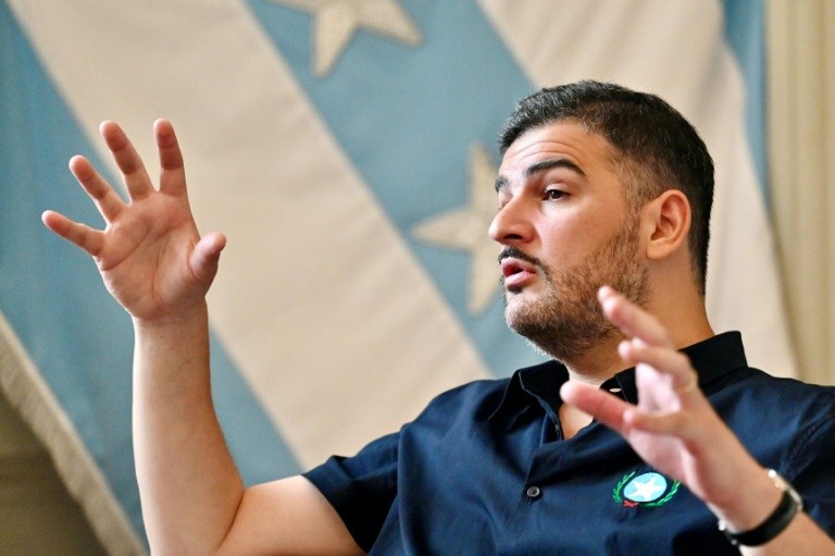 Guayaquil Mayor Aquiles Alvarez says those who live in his crime-wracked city in Ecuador are living through a 'collective psychosis'