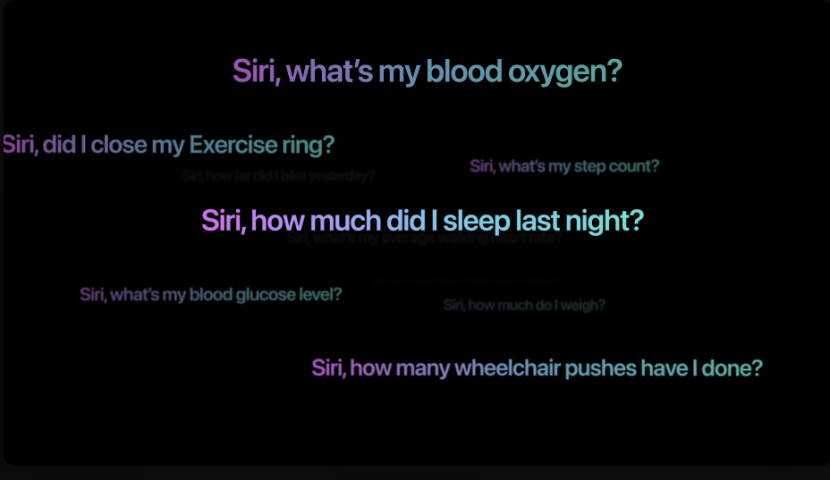 Siri + Health