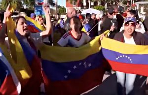 Venezuelans Celebrate