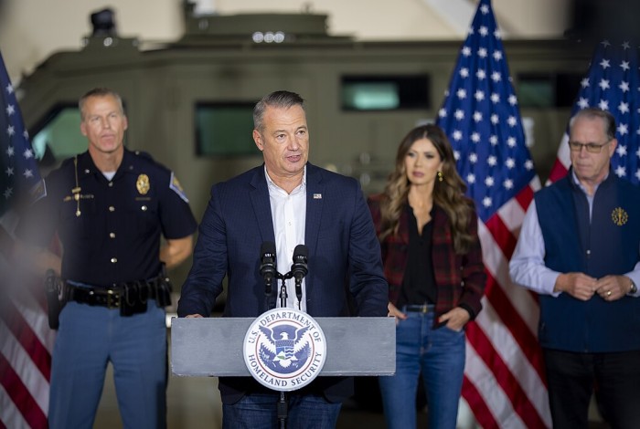 Acting Immigration and Customs Enforcement (ICE) Director Todd Lyons