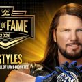 AJ Styles' WWE Hall of Fame Announcement