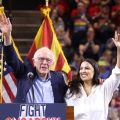 Bernie Sanders and Alexandria Ocasio-Cortez