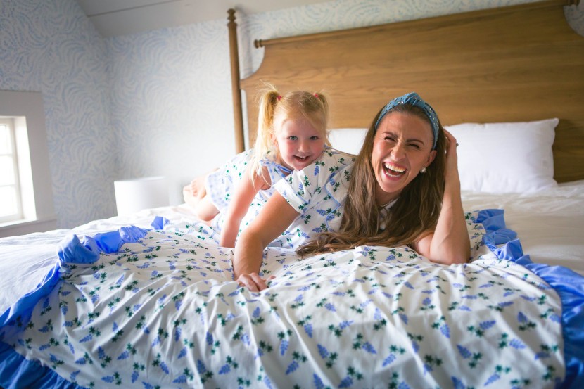 A matching set for mom and baby from Sugar Bee Clothing Co.