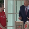 Trump with DoorDash grandma