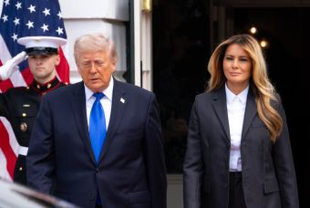 Donald Trump and Melania Trump