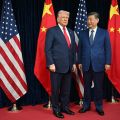 Donald Trump and Xi Jinping