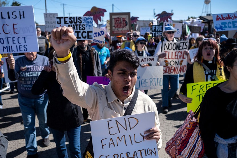 Protests against family separation in Texas