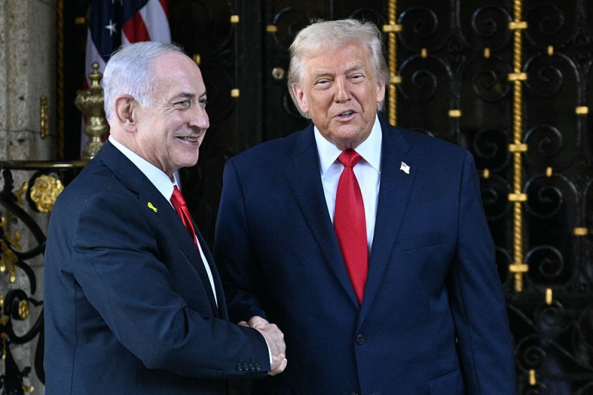 US-ISRAEL-POLITICS-DIPLOMACY-TRUMP-NETANYAHU