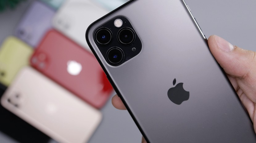 Close Up of a Person's Hand Holding iPhone