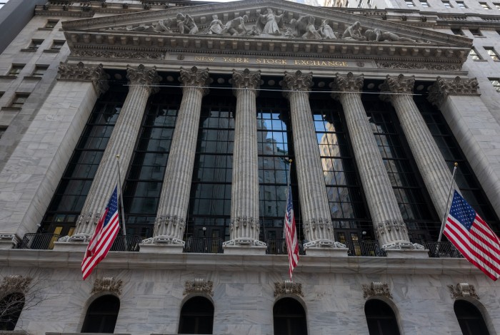 New York Stock Exchange facade, lower Manhattan