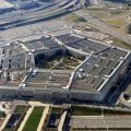 Aerial view of the Pentagon in Washington