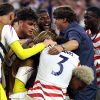 Pochettino and U.S. players celebrate win over Paraguay