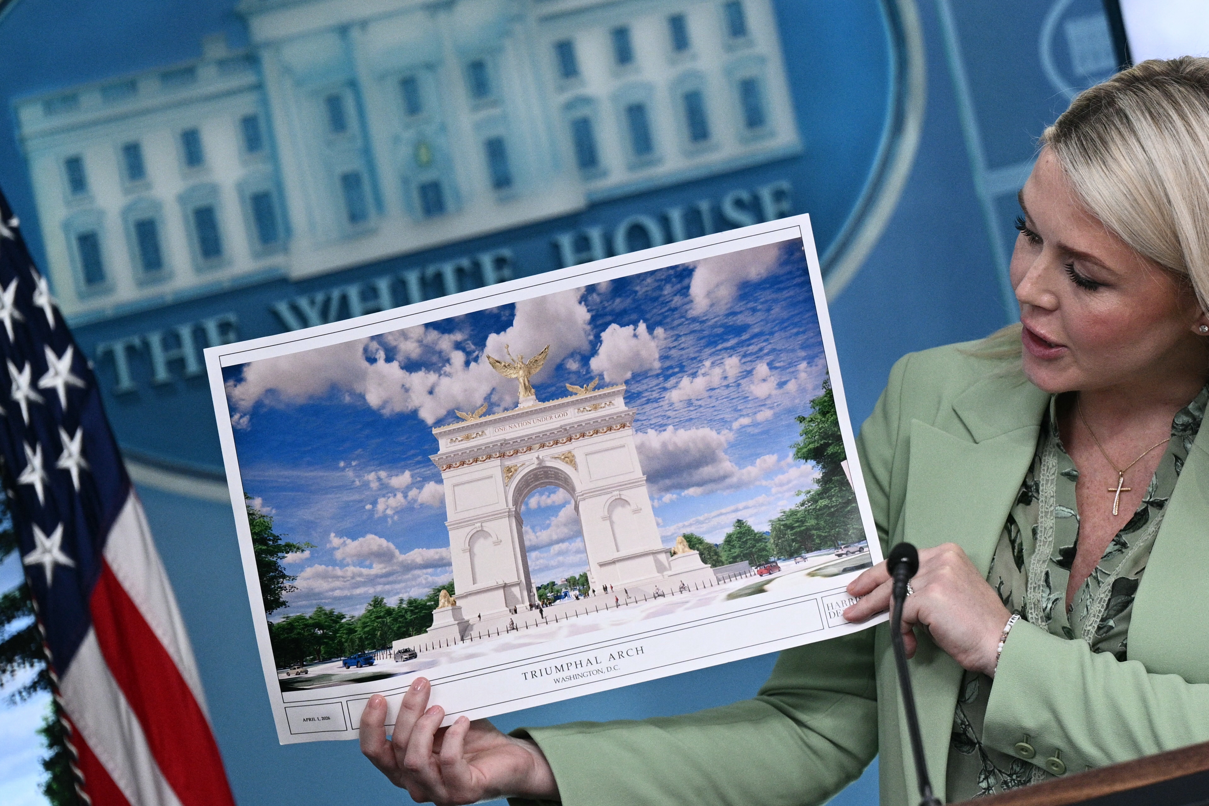 Trump to Break Ground on Triumphal Arch Within Two Weeks Without Final Approval