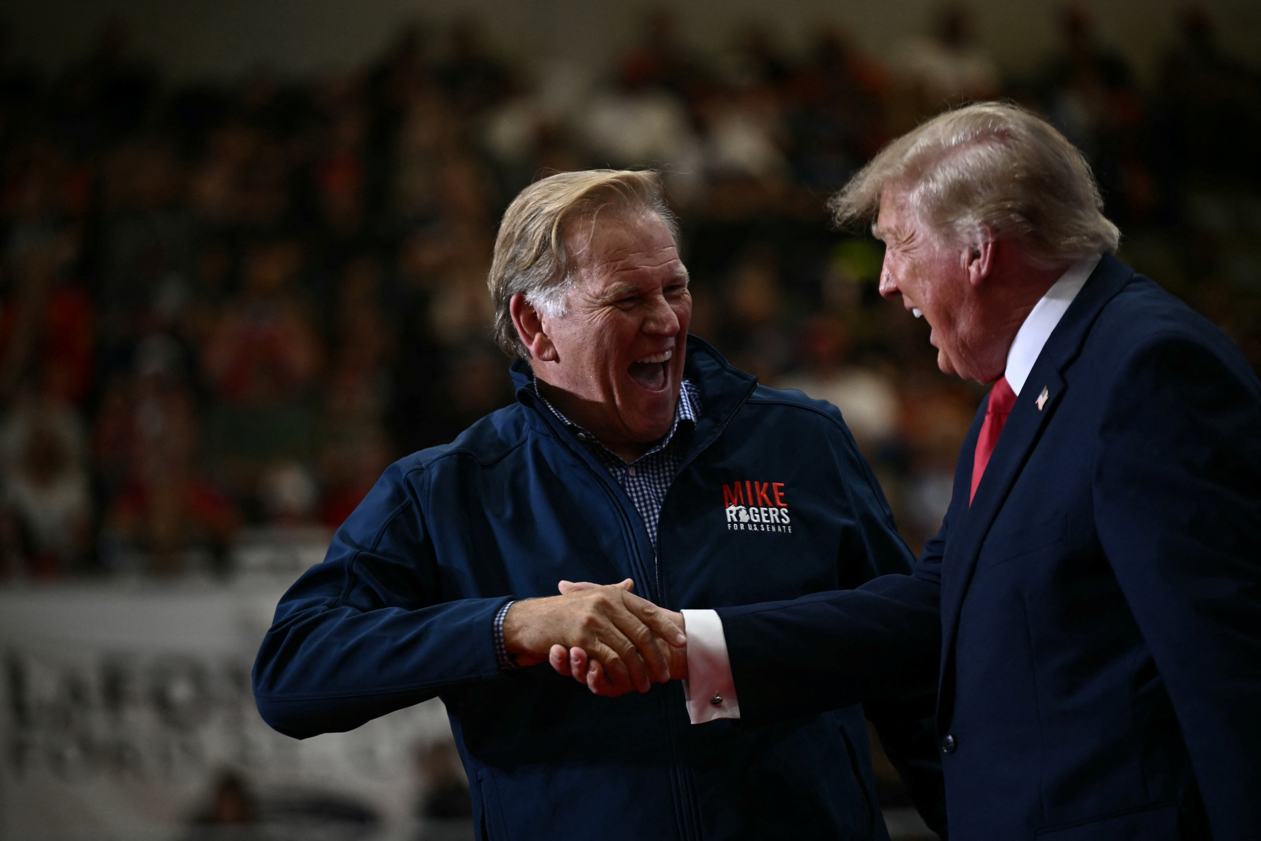 Rogers Rac Trump Brands El-Sayed 'Jihadist' in Michigan; Rogers Keeps Distance